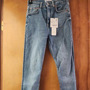 Zara light colored jeans